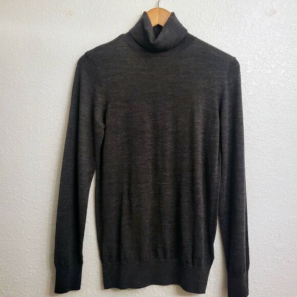 H&M Merino Wool-blend Turtleneck Sweater: XS: Soft Classic Preppy Effortless - Picture 1 of 4
